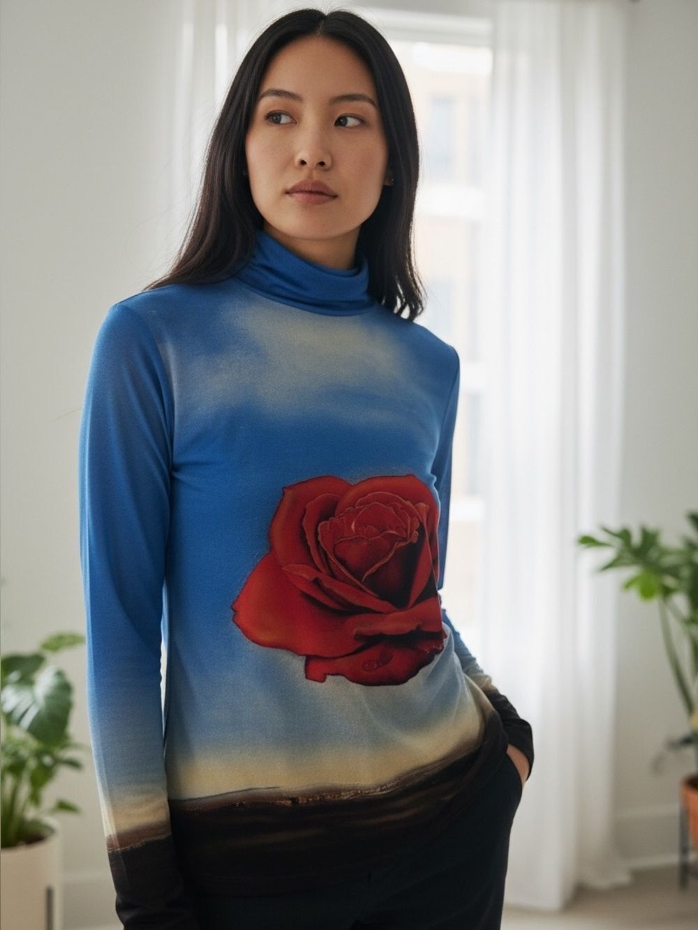 Paco Rabanne Haut Floral Top Size 42 US 10